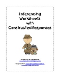 Inferencing Worksheets with Constructed Response
