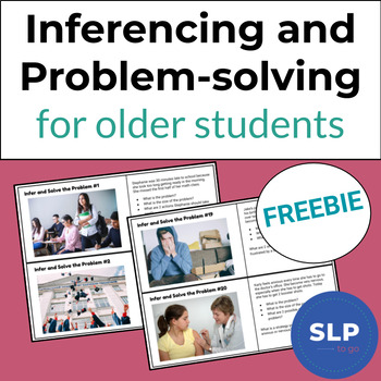Preview of Inferencing and Problem-Solving FREEBIE