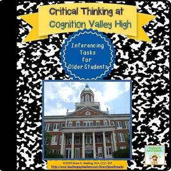 Preview of Inferencing for Older Students | Critical Thinking at Cognition Valley High