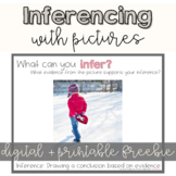 Inferencing with Pictures | Valentine's Day | Digital and 