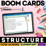 Text Structure Task Cards | Digital Boom Cards