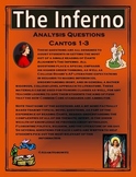 Inferno Analysis Questions Cantos 1-3