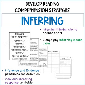 Inferring Activities - Reading Comprehension Strategies - Grades 1-8