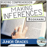 Inferring Bookmarks & Making Inferences Sentence Starters 