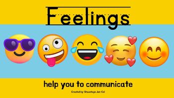 Preview of PPT: Inferring Feelings for K-2: I feel...