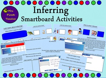 Preview of Inferring Lessons and Activities (Smartboard)
