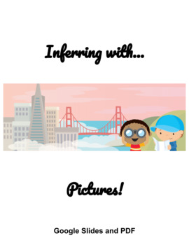 Preview of Inferring with Pictures:  Illustrator and Me:  Google Slides and PDF Bundle