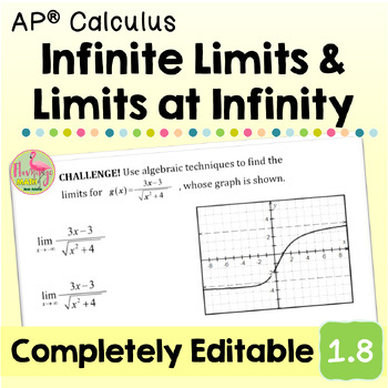 Preview of Infinite Limits and Limits at Infinity (AP Calculus - Unit 1)