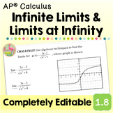 Infinite Limits and Limits at Infinity (AP Calculus - Unit 1)