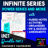 Infinite Series Bundle Part 2 for AP Calculus BC Calculus 2