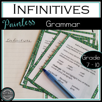 Preview of Infinitives {Verbals}