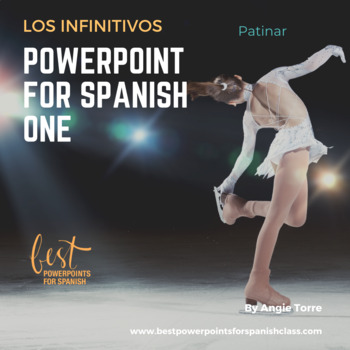 Preview of Spanish Infinitives and Regular Verbs Infinitivos PowerPoint Print and Digital