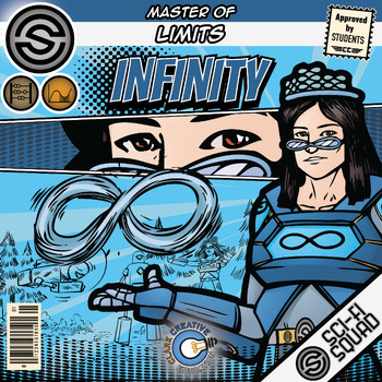 Preview of Infinity - Limits Superhero Activities & Sci-Fi Squad Comic