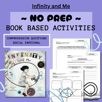 Preview of Infinity and Me Activities | Pi Day | Comprehension & Social Emotional Learning