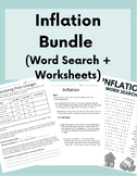 Inflation Bundle (Worksheets + Word Search