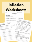 Inflation Worksheets
