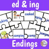 Inflectional Endings | -ed and -ing Activities