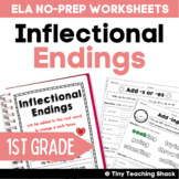 Inflectional Endings Common Core Practice Sheets L.1.4.C