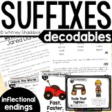 Inflectional Endings & Suffixes - Decodable Readers & Deco
