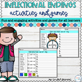 Inflectional Endings Activities and Games 
