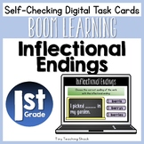 Inflectional Endings Boom Cards | Distance Learning