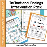 Inflectional Endings Intervention Pack | No-Prep, Phonics-Based