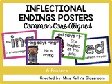 Inflectional Endings Posters (Common Core Aligned)
