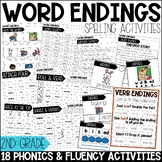 Inflectional Endings Worksheets, Activities & Games 2nd Gr