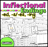Inflectional Endings -s -es -ing -ed Worksheets and Games 