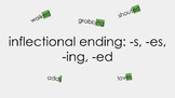 Inflectional endings
