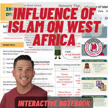 Preview of Influence of Islam - West Africa Unit - Presentation, Notes, Quiz +