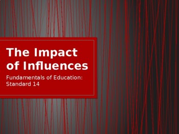 Preview of Influences in Education PowerPoint