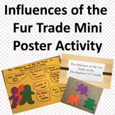 Influences of the Fur Trade Mini Poster Activity