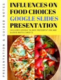 Influences on Food Choices Google Slides Presentation and 