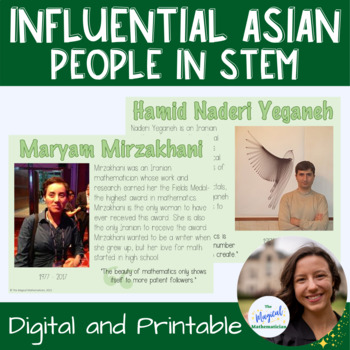 Preview of Influential Asian People in STEM