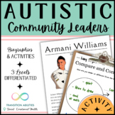 Influential Autistic Leaders | READING & COMPREHENSION WOR