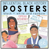 Influential Black History Posters | Notable Black Leaders 
