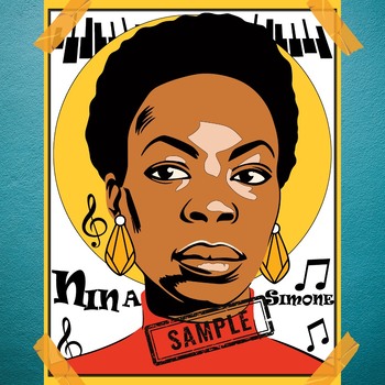 Influential Black Musicians Posters Black History Month- Music Composers