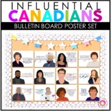 Influential Canadians Bulletin Board Set | Growth Mindset