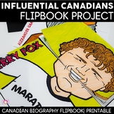 Influential Canadians Flipbook Project
