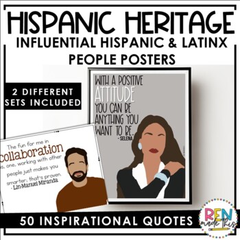 Preview of Influential Hispanic and Latinx Posters | Hispanic Heritage Month Bulletin Board