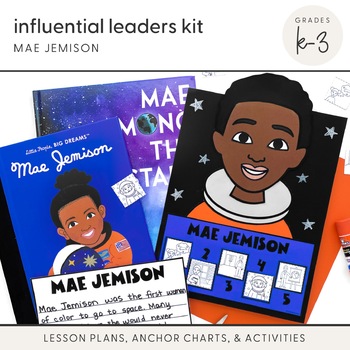 Preview of Influential Leaders Kit: Mae Jemison (Black History, Women's History)