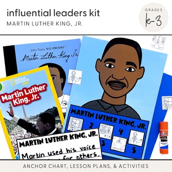 Preview of Influential Leaders Kit: Martin Luther King, Jr. (Black History)