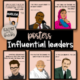 Influential Leaders/People Posters | 10 Different People