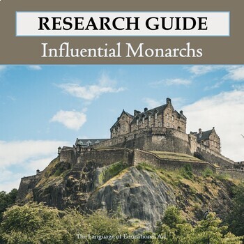Preview of Influential Monarchs Research Paper Project — History ELA — CCSS Rubric