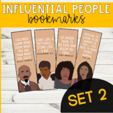 Influential People Bookmarks - Black Leaders (Set 2)