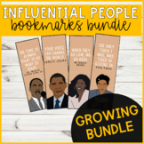 Influential People Bookmarks - THE GROWING BUNDLE!