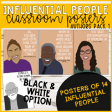 Influential People Classroom Posters (Authors Edition)