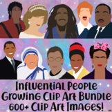 Influential People Clip Art Set - Growing Bundle