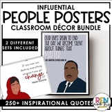 Influential People Posters Bundle | Classroom Decor